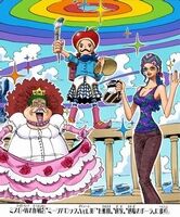 ワンピース ゴールデンウイーク カラーズトラップ奥義