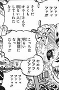 ワンピース977話 キッド明るい海賊団