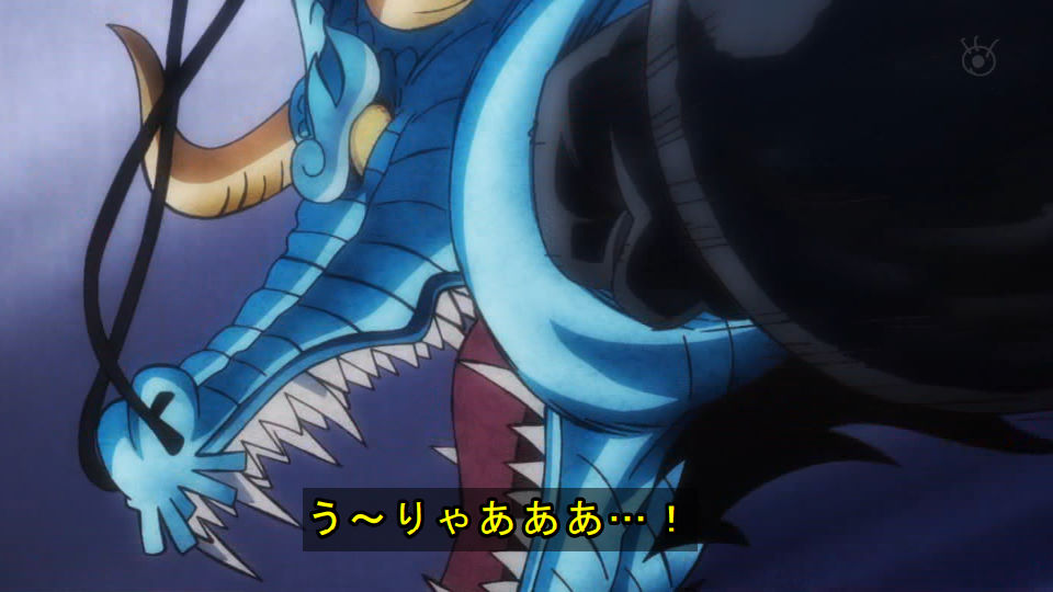 ワンピース アニメ感想 914話まとめ 戦闘作画スゲー ルフィがカイドウにワンパンkoで地下帝国送りにwwwww 動画 あにこぱす