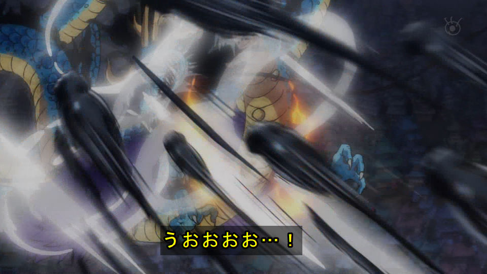ワンピース アニメ感想 914話まとめ 戦闘作画スゲー ルフィがカイドウにワンパンkoで地下帝国送りにwwwww 動画 あにこぱす