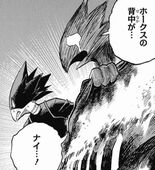 僕のヒーローアカデミア271話 ホークスの背中がない