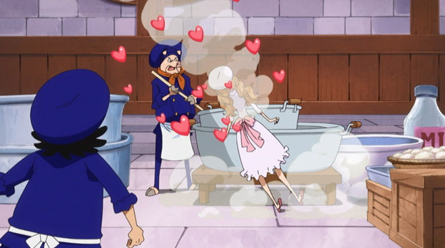 アニメ ワンピース 感想 ネタバレ 858話 プラリネ姐さんのニートの歌ワロタwww 覇気切れルフィがヒロイン ブリュレを拉致して時間稼ぎ 859話 あにこぱす