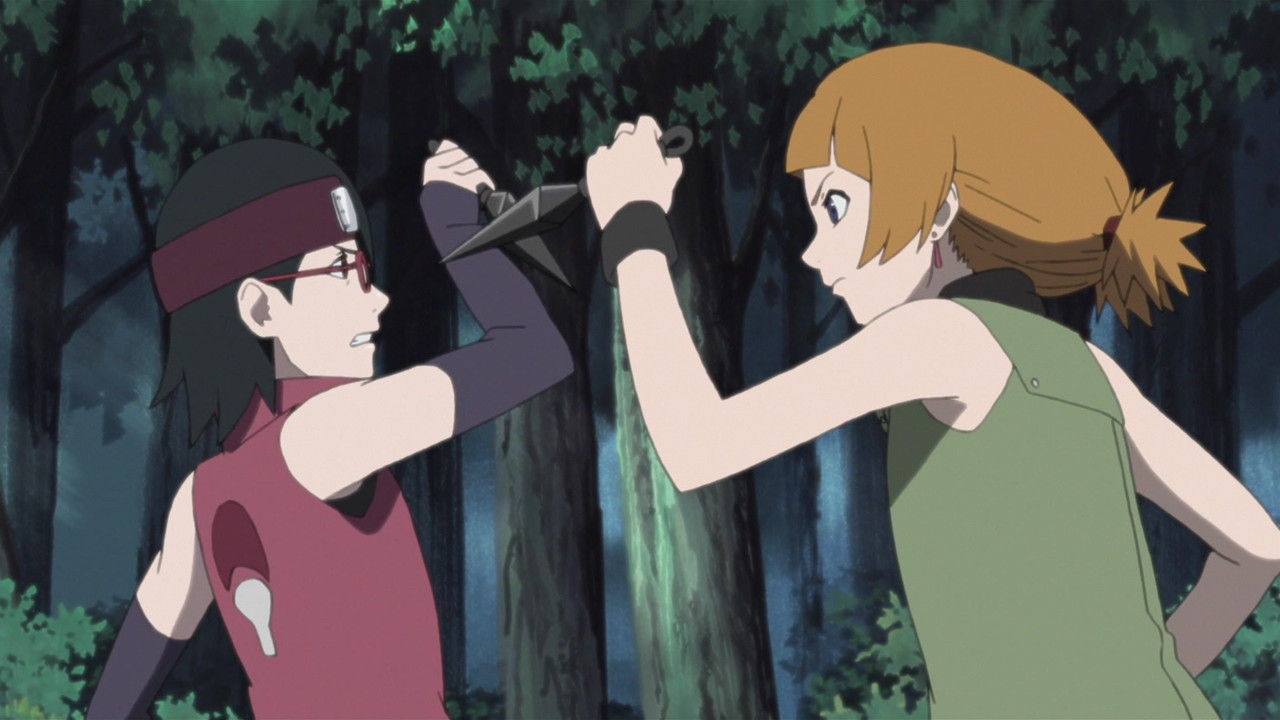 アニメ Boruto ネタバレ感想 74話 75話 上忍モエギ先生 猪鹿蝶強すぎる 可愛い女子キャラの蛇顔やめてくれ 76話 あにこぱす