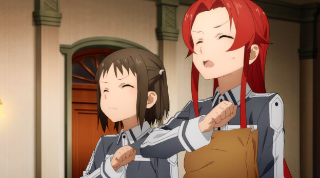 Sao アリシゼーション 8話感想 リーナ先輩可愛すぎる 可愛すぎる後輩 ティーゼとロニエ登場 でもレ プ あにこぱす