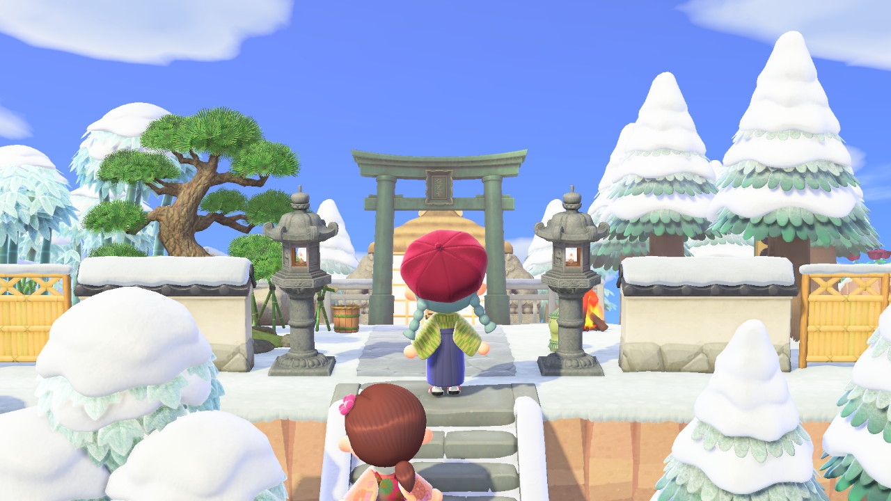 ちょっとお邪魔してきた♪ : あつ森だらライフ