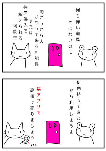 どこでもドアを入手した場合 ひねくれさん