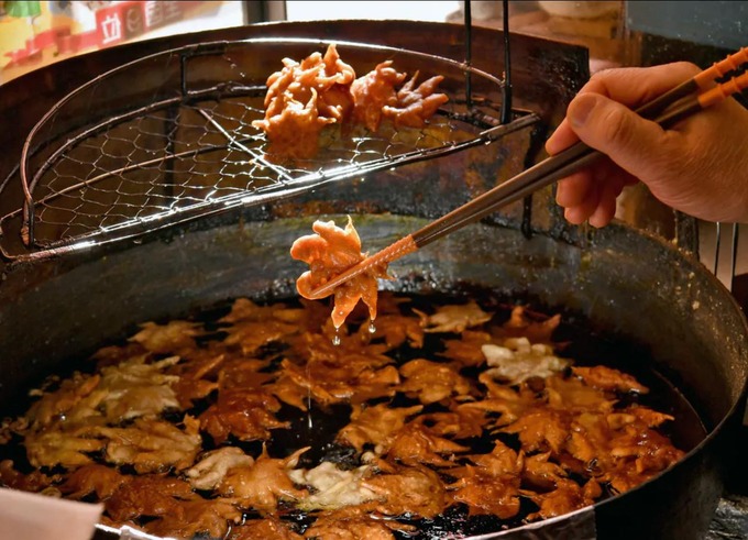 【悲報】大阪人さん、とんでもないものを天ぷらにして食べてしまう