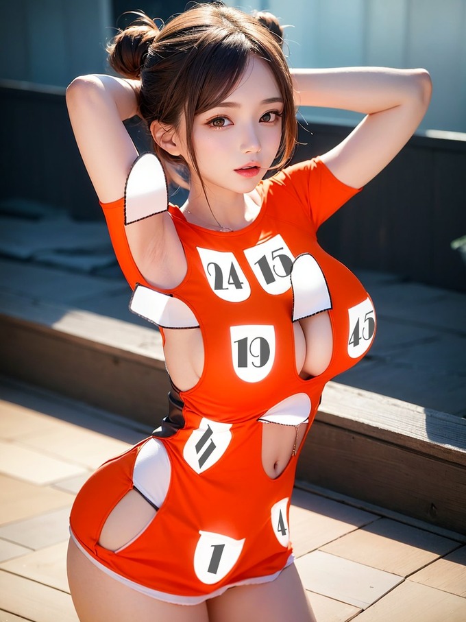 【画像】AIさん、新ジャンル『ビンゴ美少女』を生み出してしまう