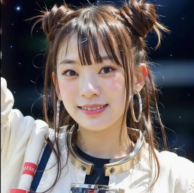 【画像】AIでリメイクしたフワちゃん、めちゃくちゃ可愛い