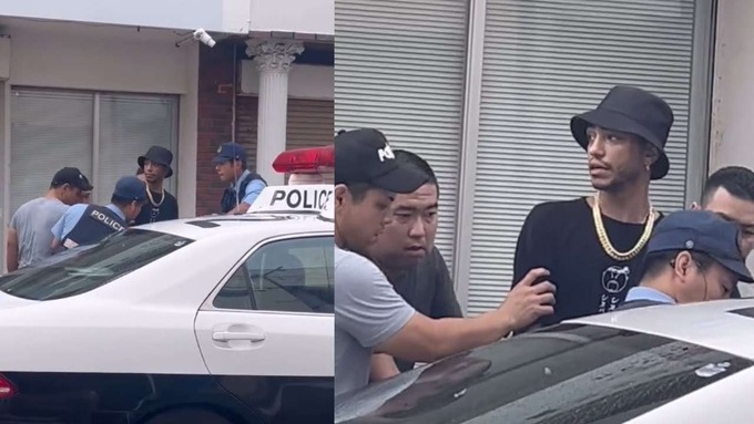 【動画】大物ラッパー、警察官にイキるも逮捕状を見せられた瞬間泣きそうになる