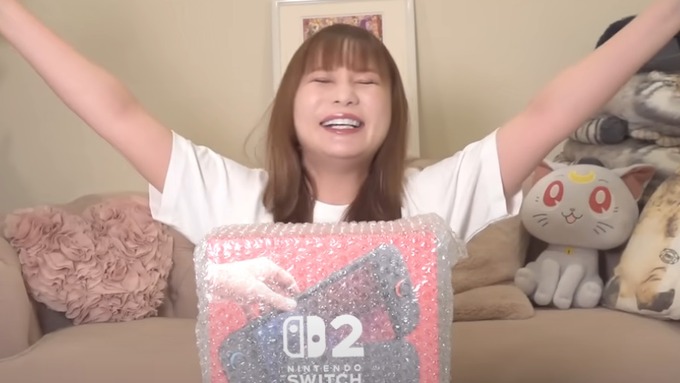 中川翔子さん「Switch2は友人が家電量販店の抽選で購入し、妊娠のお祝いに譲ってくれた」