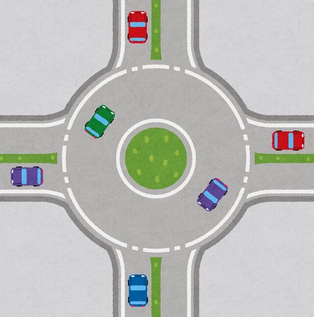 【動画】めちゃくちゃ右折しづらい「ラウンドアバウト」が発見される　おまえらの想像の6倍右折しづらい