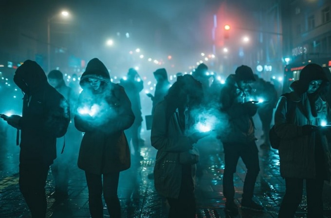 【動画】ヤバすぎる謎の集団が見つかる