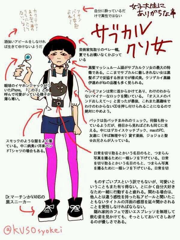 B 2ちゃんねる もみあげチャ シュ ボブカットで古着好きで邦ロック好きでリュック背負ってる女ｗｗｗｗｗｗｗ ライブドアブログ