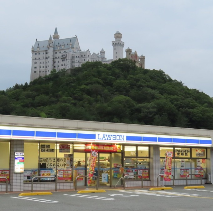 田舎のラブホ、かっこいい