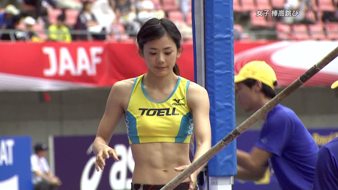 画像 日本の女子棒高跳びに超美人がいるんだが もにょにょ速報