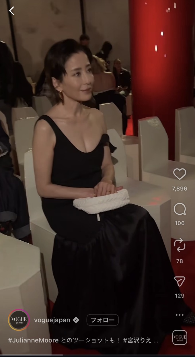 宮沢りえ(52)ギリギリいけると話題に