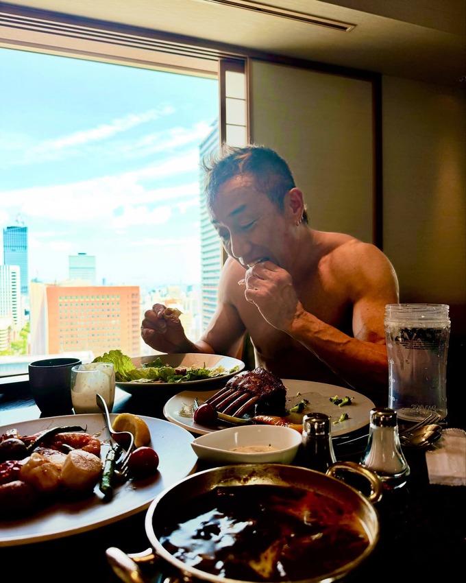 長渕剛の朝食、ヤバすぎる
