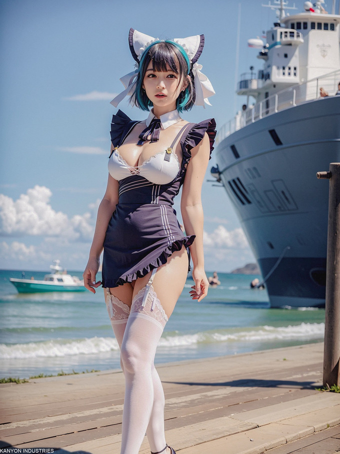 中華コスプレイヤーさん、修正なしでこのレベルの顔面とお〇ぱいだった