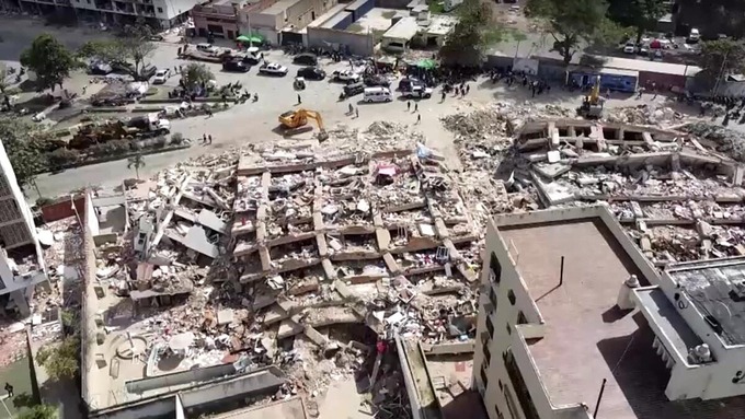 【動画】ベネズエラの大地震、恐ろしすぎる