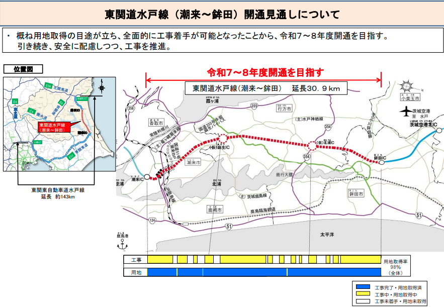 東関東道水戸線 25 26年度 全線開通 Drive Log 道が好きだから