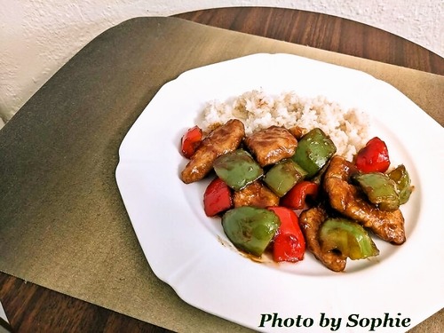 豚肉とピーマンの北京風甘辛炒め