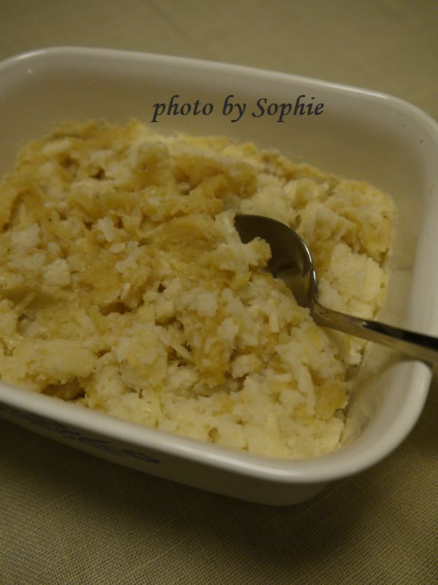 カブとカリフラワーのマッシュレシピ