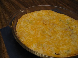 ジャガイモのキャセロール・二度焼