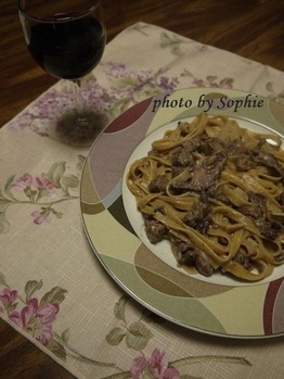 ビーフ・ストロガノフ