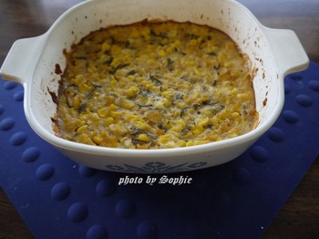 ナンタケットコーンプディングのレシピ