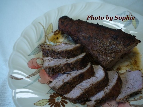 豚ヒレ肉のスパイシーグリル