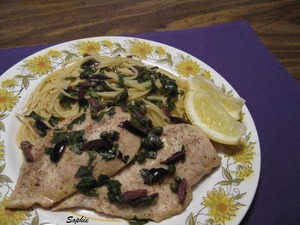 鶏肉のスカロッピーネ