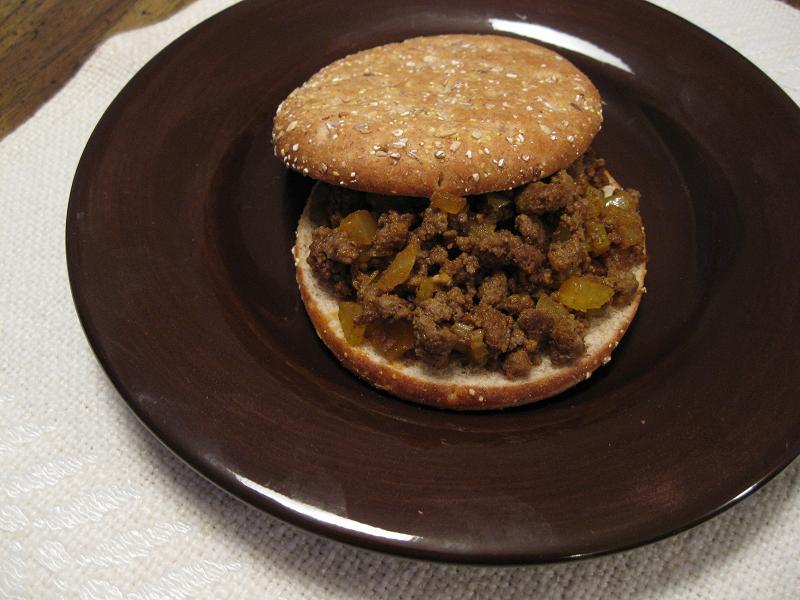 鶏ひき肉のスロッピー・ジョーズのレシピ