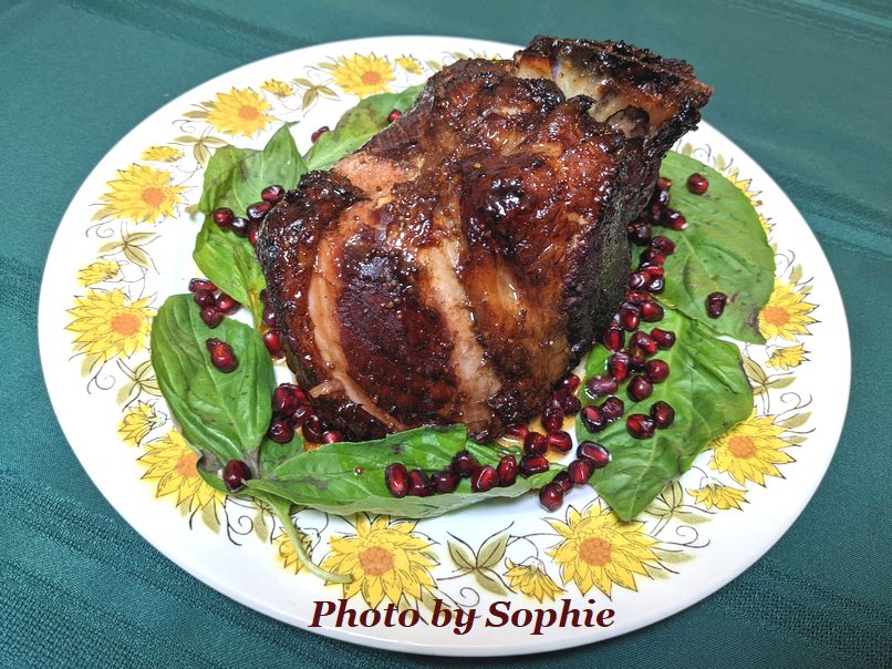 ハニーマスタードとハーブのイースターハムのレシピ