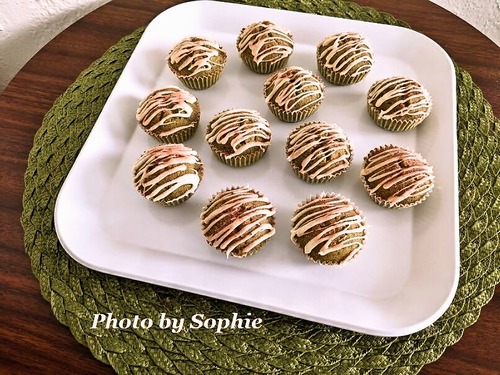 ピスタチオ抹茶のフィナンシェ