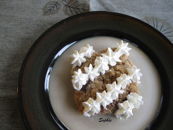 洋梨のクランブル レシピ