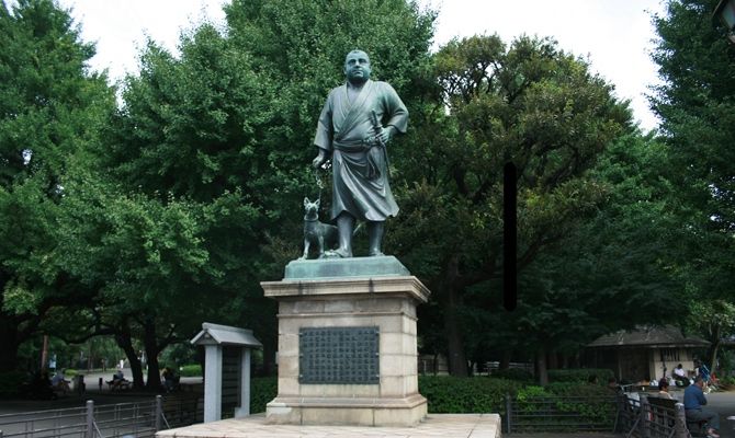 上野公園 西郷隆盛銅像