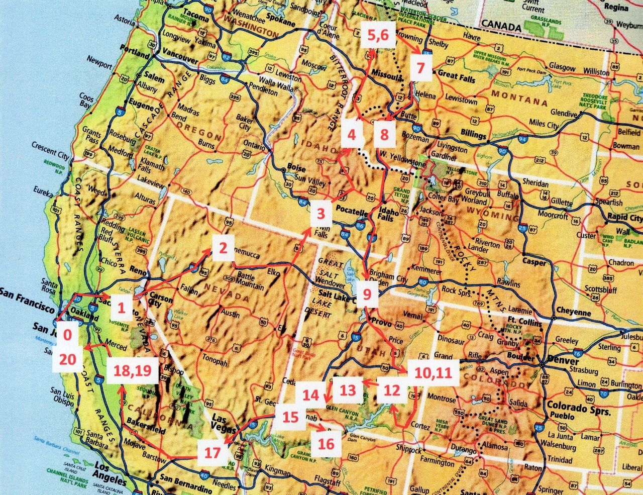 その93 Placervilleからネバダ州carson Cityまで104マイル 思い出のアメリカ西部の道 その93 Placervilleからネバダ州carson Cityまで104マイル 思い出のアメリカ西部の道