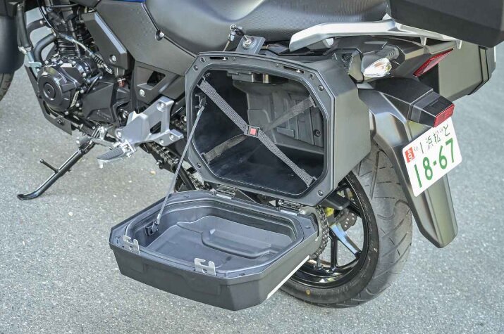 Vストローム250カスタム「フルパニア化 その1 トップケース購入 Vストローム250カスタム「フルパニア化 その1 トップケース購入