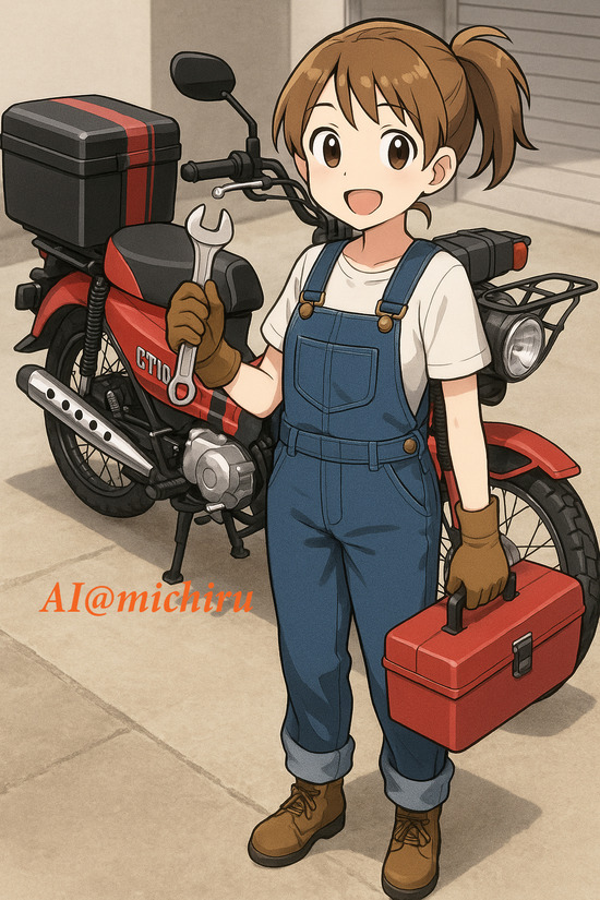 2025-05-20ｸﾛｽｶﾌﾞ整備aimichiru