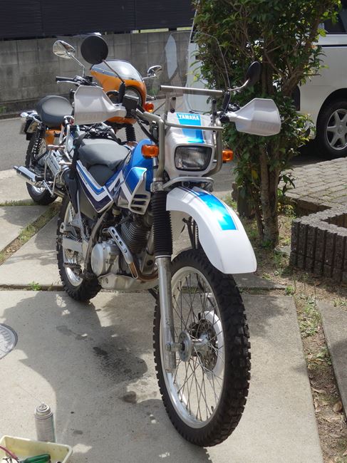 セロー250アドベンチャースクリーン(225用に改造) アドベンチャー