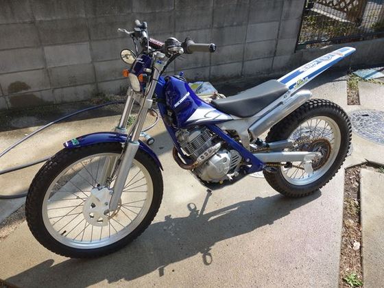 スコルパTYS125F 公道デビュー準備♪ : Michiruブログ
