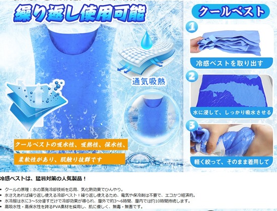 2025-07-31ｱﾏｿﾞﾝ冷却ベスト03