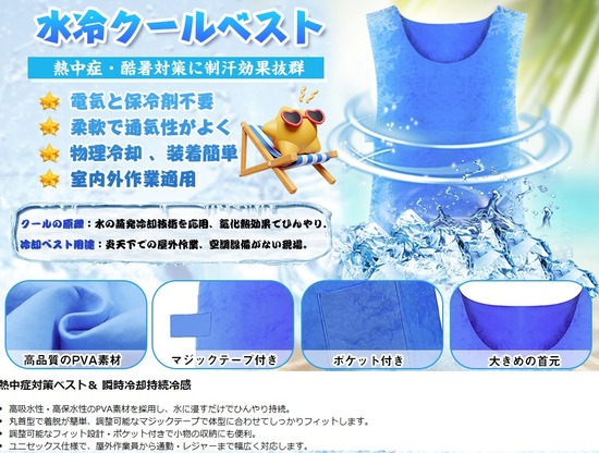 2025-07-31ｱﾏｿﾞﾝ冷却ベスト02