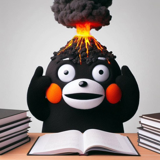 2025-12-17くまモン頭火山爆発01