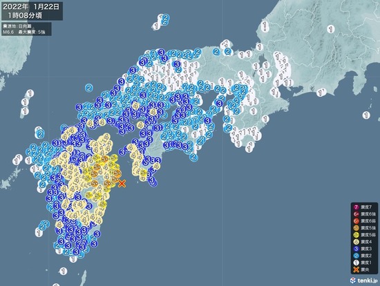 20220122日向灘地震01