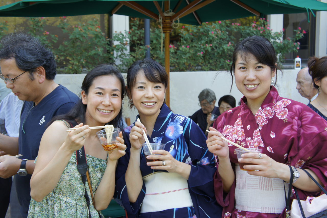 流しそうめんin U S A 御影倫代 元気いっぱいblog