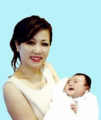 富士子&赤ちゃん