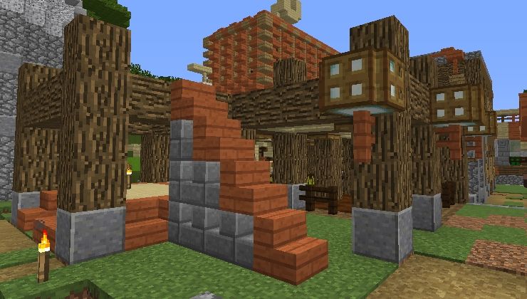 街の屋根付き畑を二階建てにしまっせ 村lv 111 18 03 21 マイクライズム