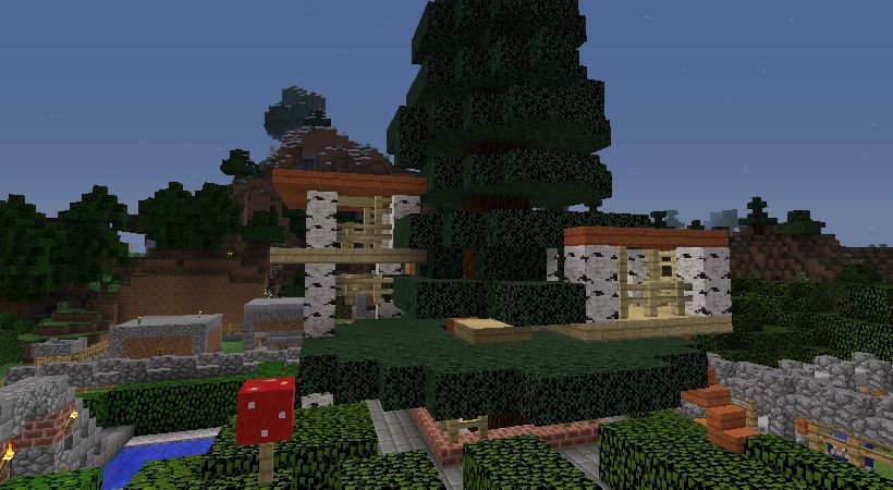 クリスマスツリーは店終いツリーハウスにリメイクしマウス 村lv 080 18 02 03 マイクライズム